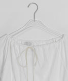Simolin Shirring Strap Short Sleeve Tee
