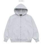 Cent Loose Fit Hood Zip-Up Set Up