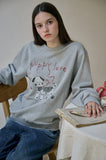 Puppy Love Embroidered Sweatshirt