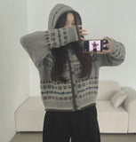 Bodle Nordic Warm Hood Cardigan