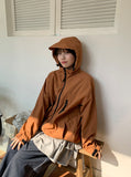 [unisex] Kintoff string hooded wind jumper