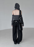 Idin Backless Hoodie