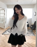 Chio shirring lace cap sleeveless