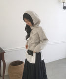 Photon Avanfit High Neck Button Hooded Cardigan