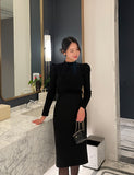 Miato brushed H-line skirt