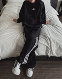 Core side track balloon pants