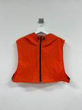 Crop Layered Hood Vest