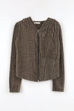 Magenne hair hood zip-up