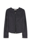 Magenne hair hood zip-up