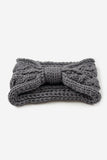 Twist cable knit turban