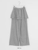 Jehin Wide Banding Skirt Pants