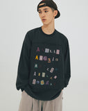 [AG] Library Collage Long Sleeve