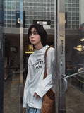 Colette Printing Over Long Sleeve T-shirt