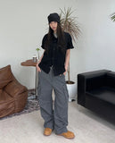 Cardin Washed Strap Cargo Pants