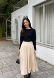 Ont flare banding skirt