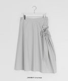 Kannahi Shirring Long Skirt