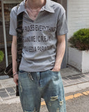 Cashed Slim Short Sleeve Knit