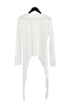 Ploen Drape Layered Wrap Tee