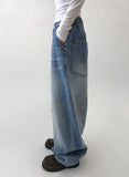 OILY BALLOON DENIM