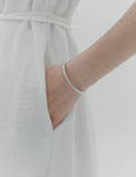 [Premium Plating] Essence AB Twist Pave Bangle