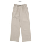 Scone linen banding pants