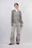 V-Slit Loose Knit
