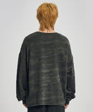 Camouflage Leopard Mixed Sweatshirt