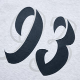 New 93 Logo Crop T-Shirt