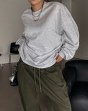 (UNISEX) Wavy Heavy Sweatshirt