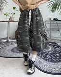 Lucien Camo Cargo Bermuda Pants