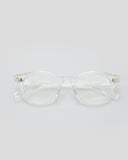 Clear round eyewear