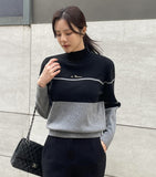 Revo Lettering Color Matching Half-Polar Knit