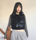 Arden Leather Vest Padded Vest