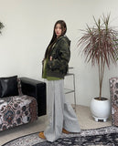 Shallo button balloon sweatpants