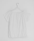 Simolin Shirring Strap Short Sleeve Tee