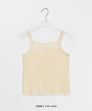 Jettree Punching Ribbon Strap Sleeveless