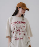 Spaceship Pigment Short Sleeve T-shirt