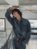 Hamb Work Patch Denim Shirt
