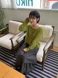 Torienne Frill Layered Long Skirt