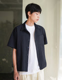 Minimal Crop Check Short Sleeve Shirt