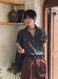 Enter Denim Western Short Sleeve Shirt