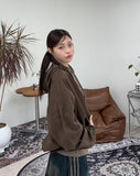 Loped Work Twill Hooded Zip-Up
