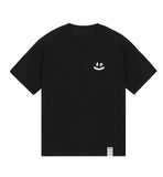 Spray Small Drawing Smile Short Sleeve Tee