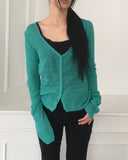 Plate Linen Cardigan
