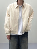 Cotton Twill Chino Short Jacket