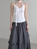 Illif Ruffle Scarf Sleeveless