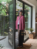 Aki Pigment Check Shirt