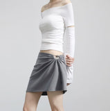 Mellie Hole String Skirt