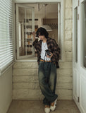 Life Balloon Snap Denim Pants