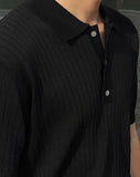 Ice Silk Collar Knit